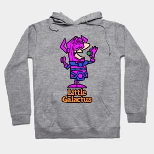 Little Galactus Pizza Hoodie